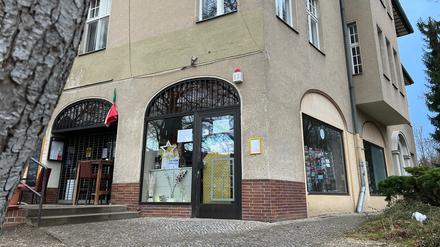 Die Postfiliale am Mexikoplatz war in einem Schreibwarenladen untergebracht: Jetzt ist „wegen Umbau erstmal geschlossen“.