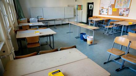 Jetzt also doch: Die Berliner Schulen bleiben leer. 