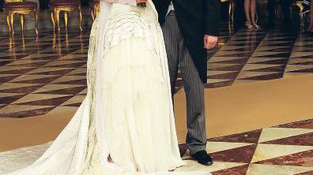 Ja, ich will. 2011 heirateten auch Georg Friedrich Prinz von Preußen und Prinzessin Sophie in Potsdam, in den Neuen Kammern im Park Sanssouci. Foto: dpa