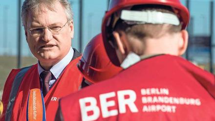 Der Mann fürs Große. Der einstige Siemens-Manager Jörg Marks wurde im Sommer 2014 als neuer Technikchef zum BER geholt. 