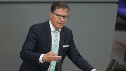 Der Abgeordnete Jens Koeppen (CDU/CSU) spricht im Bundestag.