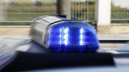 Polizei, Blaulicht (Symbolbild).