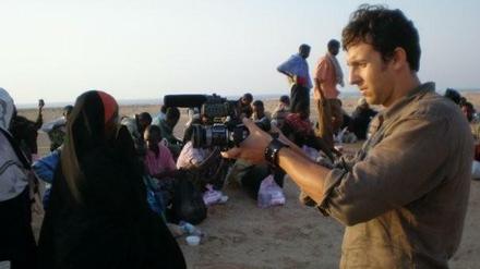 In Krisengebieten wie hier im Jemen hat Kaj Larsen regelmäßig recherchiert. Jetzt arbeitet er für die TV-Serie "The Newsroom". 