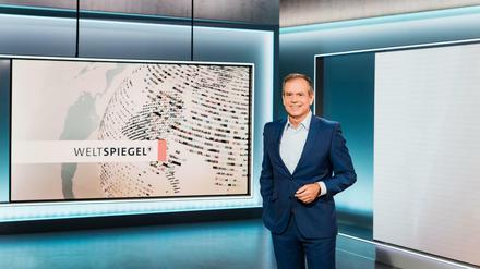 NDR-Chefredakteur Andreas Cichowicz präsentiert den ersten "Weltspiegel" am Sonntag um 18 Uhr 30.
