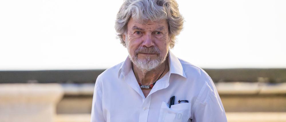 Der Bergsteiger, Autor und Politiker Reinhold Messner.