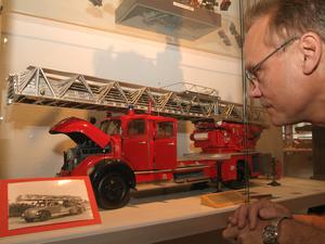 Das Berliner Feuerwehrmuseum in der Berliner Strasse 16 in Tegel.