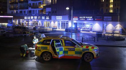 Im schwedischen Solna wurde ein Mann erschossen aufgefunden.