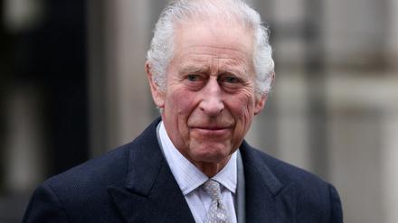 Der britische König Charles III., hier Ende Januar, ist an Krebs erkrankt.
