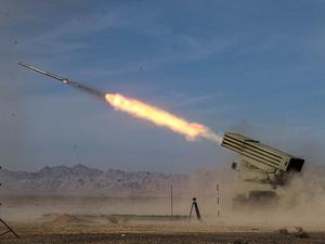 Eine iranische Raketenabwehr.