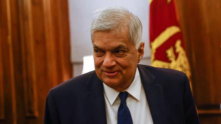 Sri Lanka’s Präsident Ranil Wickremesinghe.