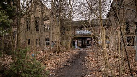 Das verlassene Kinderkrankenhaus in Berlin-Weißensee.