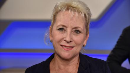 Die CDU-Politikerin Simone Baum, auch Mitglied der Werteunion, zu Gast in der ARD Talkshow „Maischberger“ im August 2019. 