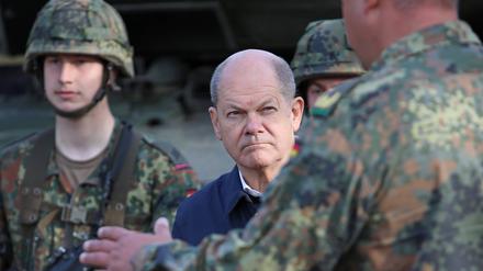 Kanzler Olaf Scholz hat der Nato weitreichende Zusagen zur Einsatzbereitschaft der Bundeswehr gemacht – nun wackeln sie.