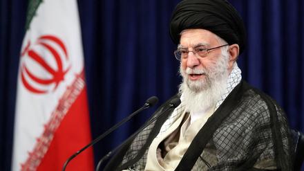 Ajatollah Ali Chamenei, Oberster Führer und geistliches Oberhaupt des Iran.  