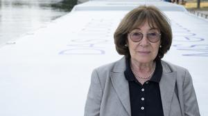 Jeanine Meerapfel, die scheidende Präsidentin der Akademie der Künste in Berlin. 