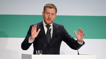 Ministerpräsident und CDU-Landeschef in Sachsen: Michael Kretschmer.
