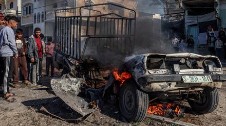 Ein Hamas-Kommandeur soll in Rafah getötet worden sein.