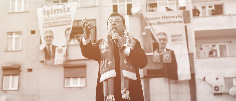 Der Favorit: Bürgermeister Imamoğlu könnte wieder die Wahl gewinnen.