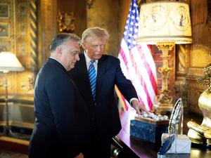 Donald Trump mit Viktor Orban.