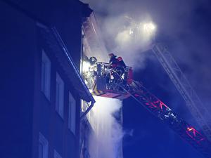 Vier Tote bei Brandanschlag in Solingen in den frühen Morgenstunden am 25.03.2024.