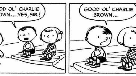 Wie alles anfing. Der erste Peanuts-Strip vom 2. Oktober 1950.