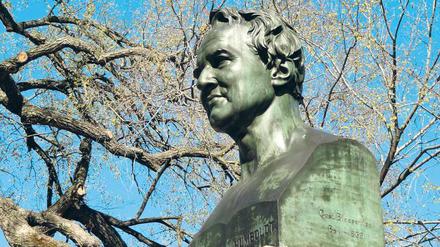 Humboldt hatte gewaltigen Einfluss auf Dichter und Wissenschaftler in den USA. Seine Büste steht heute am Central Park.