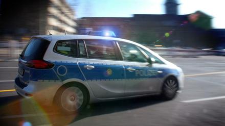 Ein Polizeiwagen in Berlin. (Symbolfoto)