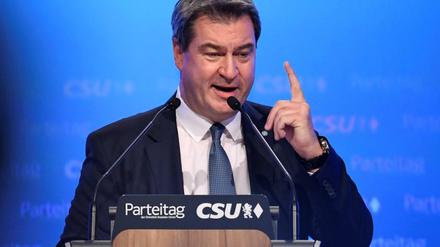 Der frisch gewählte CSU-Vorsitzende Markus Söder.