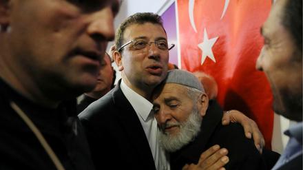 Ekrem Imamoglu, Kandidat der oppositionellen CHP, hat die Kommunalwahl in Istanbul gewonnen.