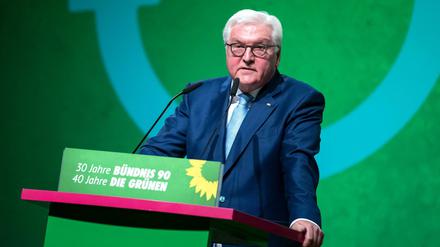 Bundespräsident Steinmeier bei der Jubiläumsfeier 30 Jahre Bündnis 90 und 40 Jahre Die Grünen