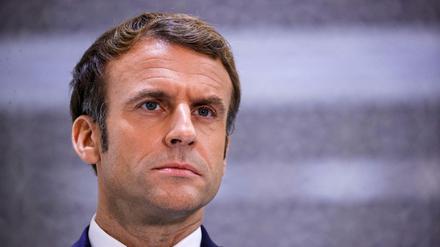 Beschimpft die Ungeimpften in seinem Land: Frankreichs Präsident Emmanuel Macron.