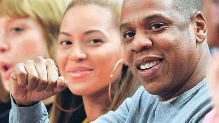 Musik für den Präsidenten. Beyoncé und Jay-Z halten zu Barack Obama. Foto: dapd