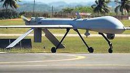 US-Drohnen wie dieses unbemannte Flugzeug vom Typ „Predator“ könnten in Westafrika eingesetzt werden.
