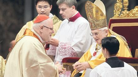 Schwer belastet. Die Vorwürfe gegen den emeritierten Papst Benedikt XVI. (r.) und den Erzbischof von München, Reinhard Kardinal Marx, haben sich bewahrheitet.