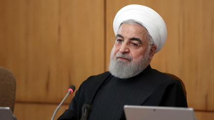 Hassan Ruhani, Präsident des Iran, in einer Kabinettssitzung am Mittwoch.