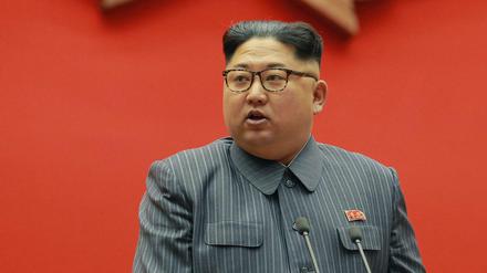 Nordkoreas Machthaber Kim Jong Un. 