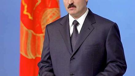 Regiert am liebsten alleine: Weißrusslands Präsident Lukaschenko