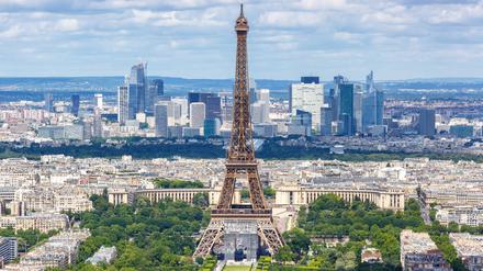 Der Eiffelturm – das Pariser Wahrzeichen.