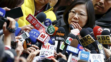Die 59-jährige Tsai Ing-wen ist die erste Frau an der Spitze Taiwans.