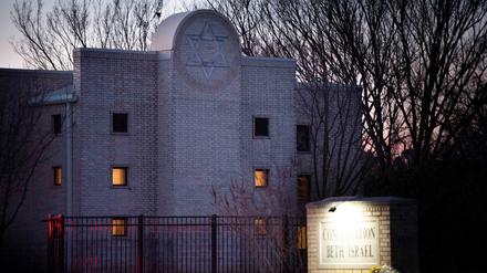 Der Tatort: die Congregation Beth Israel-Synagoge in Colleyville, Texas.