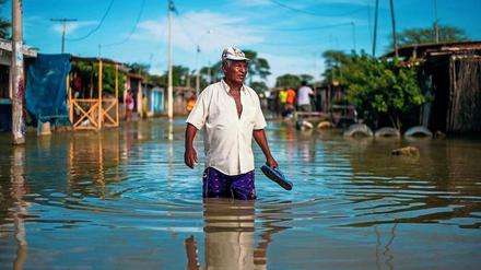 Land unter. El Niño kann Überflutungen in Südamerika auslösen. 