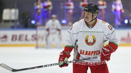 Muss sehen, wo er spielt. Alexander Lukaschenko wird mit Belarus nicht Gastgeber der Eishockey-WM.