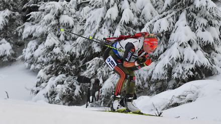 Maren Hammerschmidt zeigte in Oberhof ihre beste Saisonleistung.