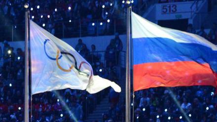 Russische Athleten dürfen bei den Winterspielen 2018 nicht unter ihrer Flagge starten.