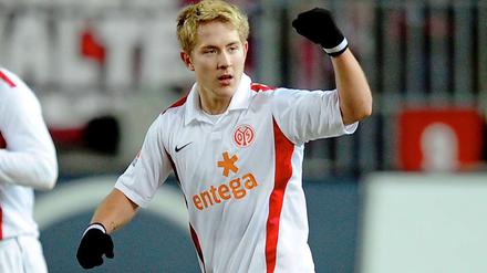 Der Schütze des entscheidenden 1:0: Mainz' Lewis Holtby.