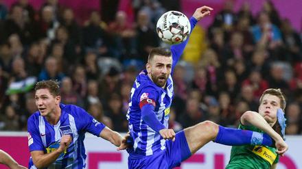 Vergeblich gesprungen: Hertha verlor beim Vorbereitungsturnier in Düsseldorf beide Spiele