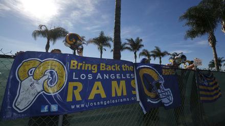Erfolgreiche Kampagne. Die Rams kehren zurück nach Los Angeles.