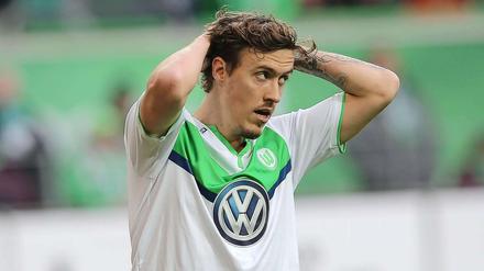 Enttäuscht in Wolfsburg: Stürmer Max Kruse.
