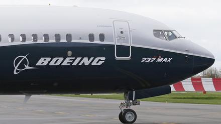 Ein Problem für Boeing: Flugzeug des Typs 737 Max