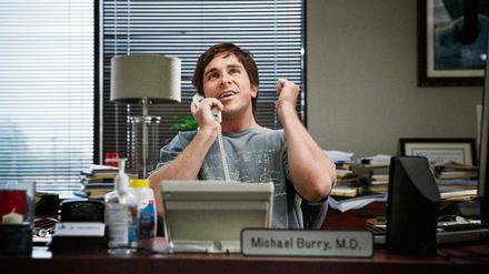 Christian Bale als Michael Burry in einer Szene aus dem Film «The Big Short». 